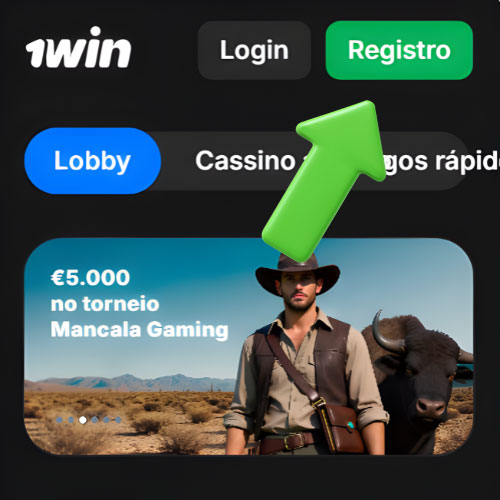 Instrução Encontre o ícone "Registro"